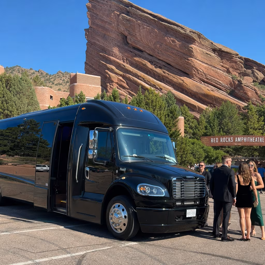 Rent a Bus to Red Rocks Amphitheatre