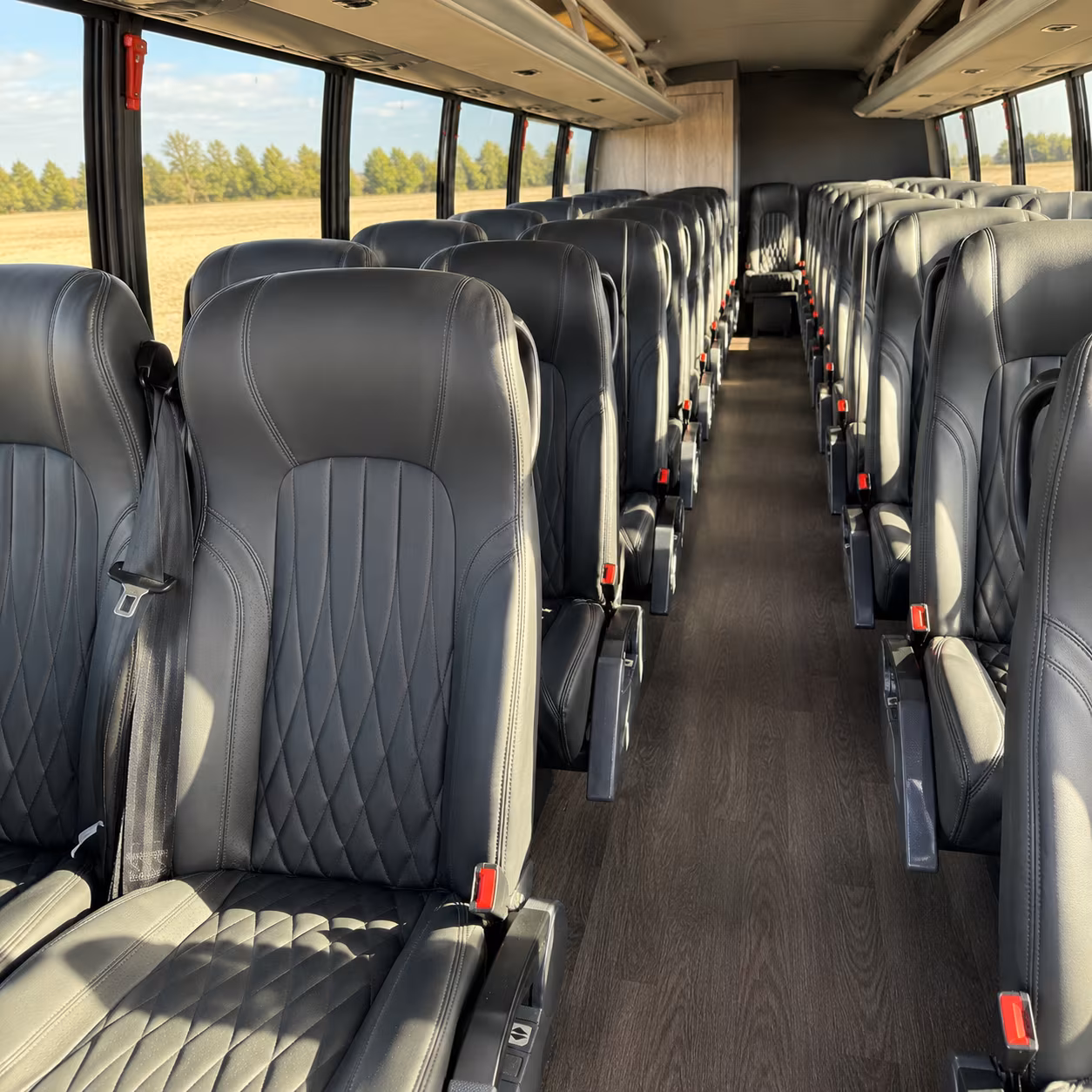 Aurora Airport Shuttle & Transportation party bus exterior