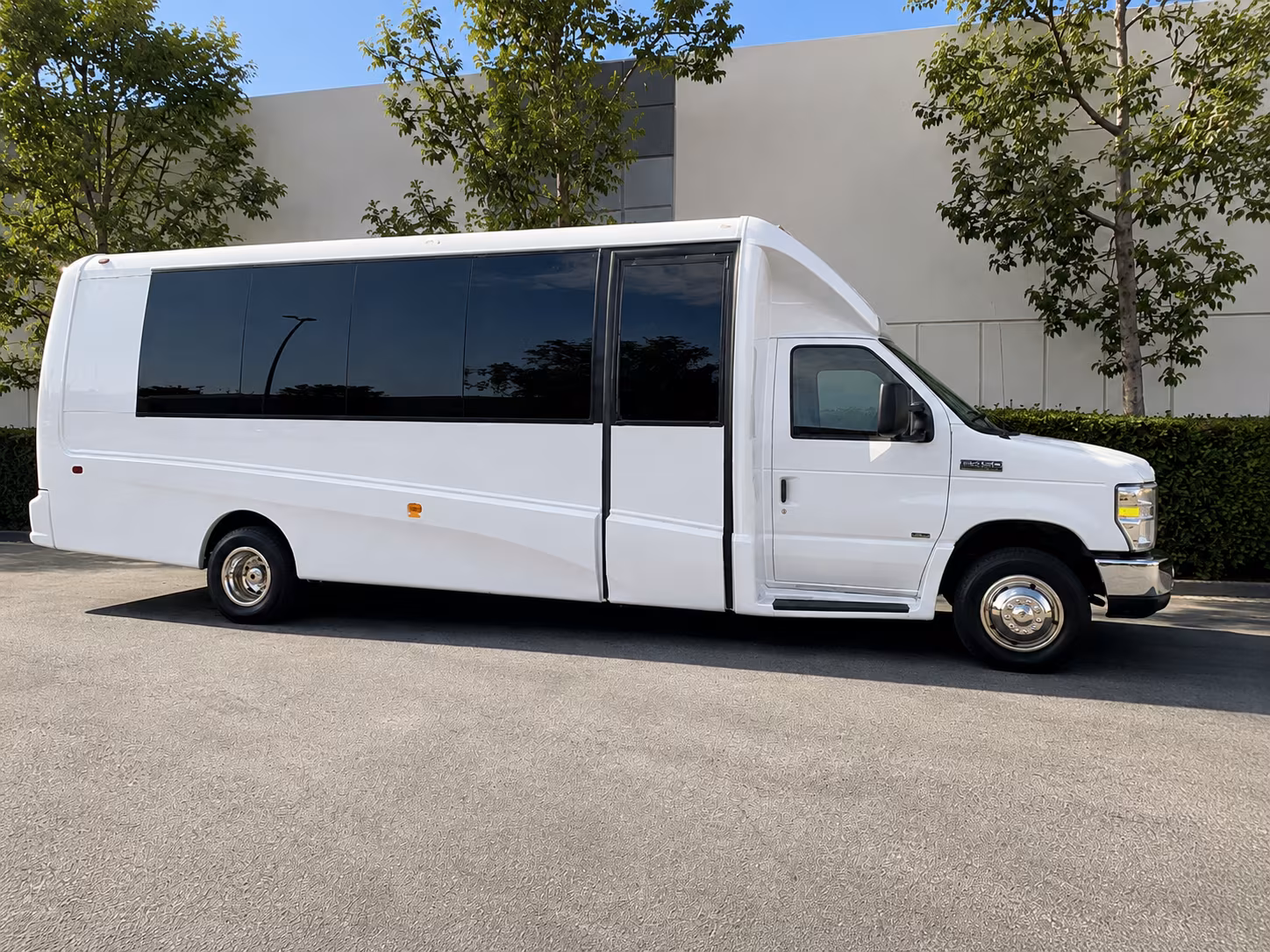 Aurora Airport Shuttle & Transportation party bus exterior