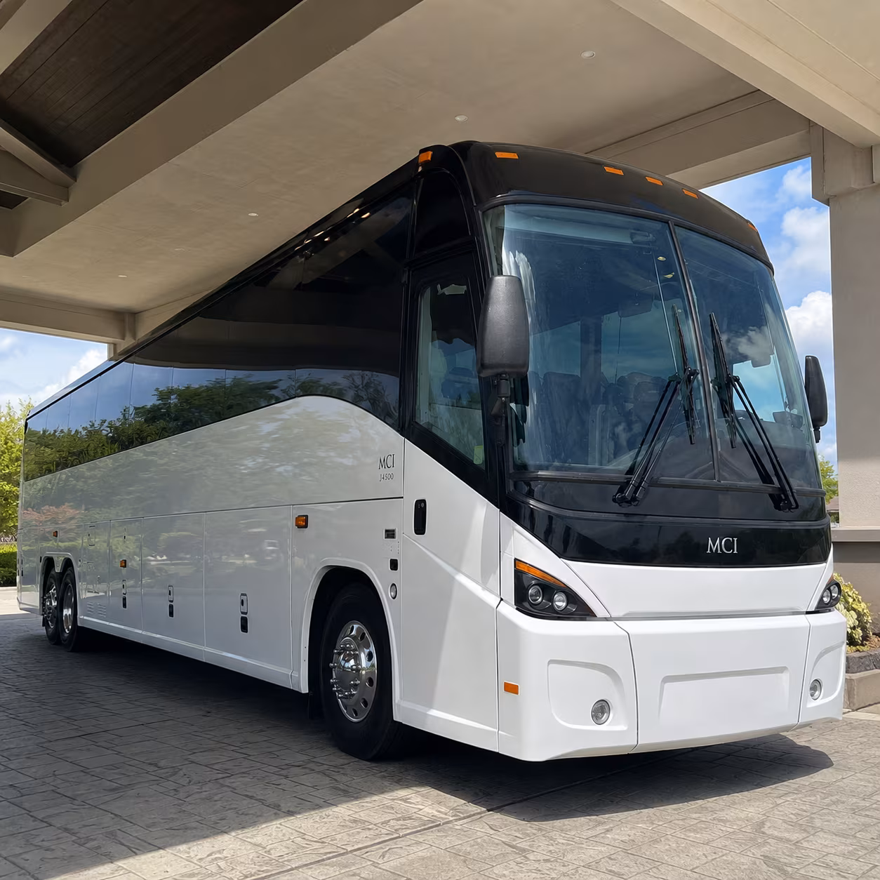 Aurora Airport Shuttle & Transportation party bus exterior
