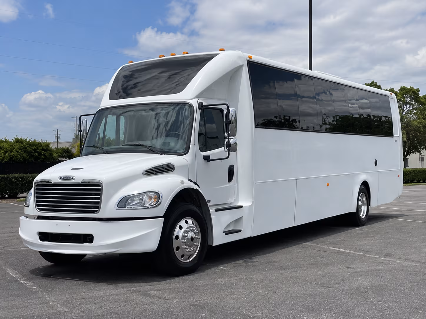 Aurora Birthday, Sweet 16, & Quinceañera Transportation party bus interior