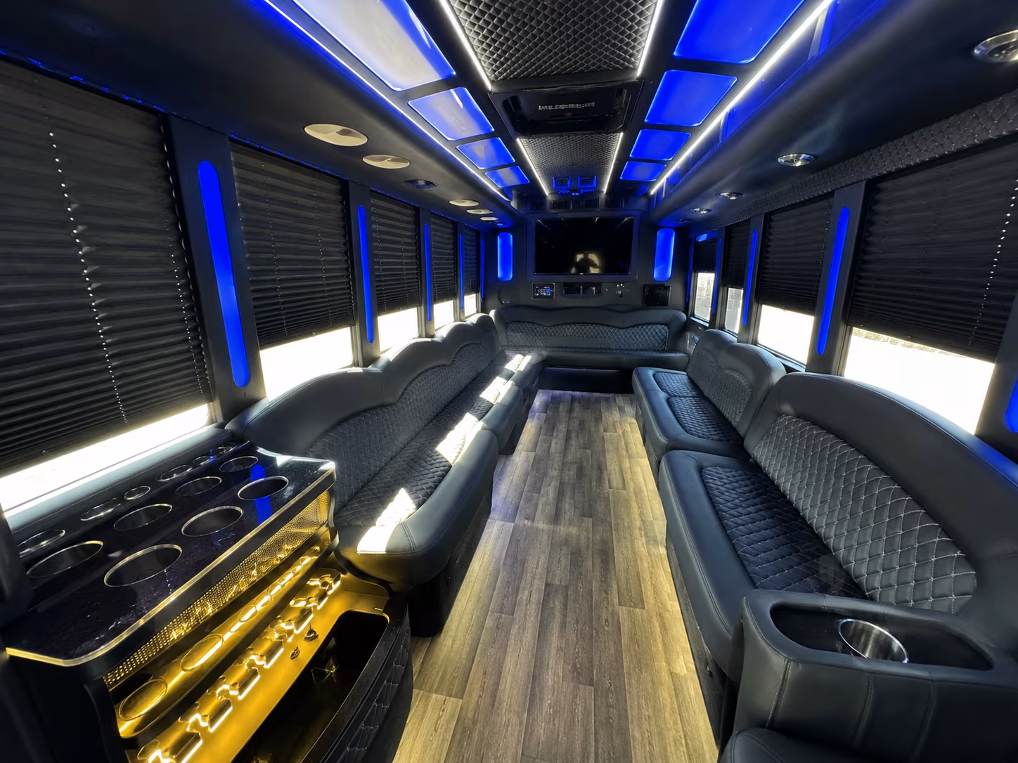 Aurora Concert & Music Festival Transportation onboard seating