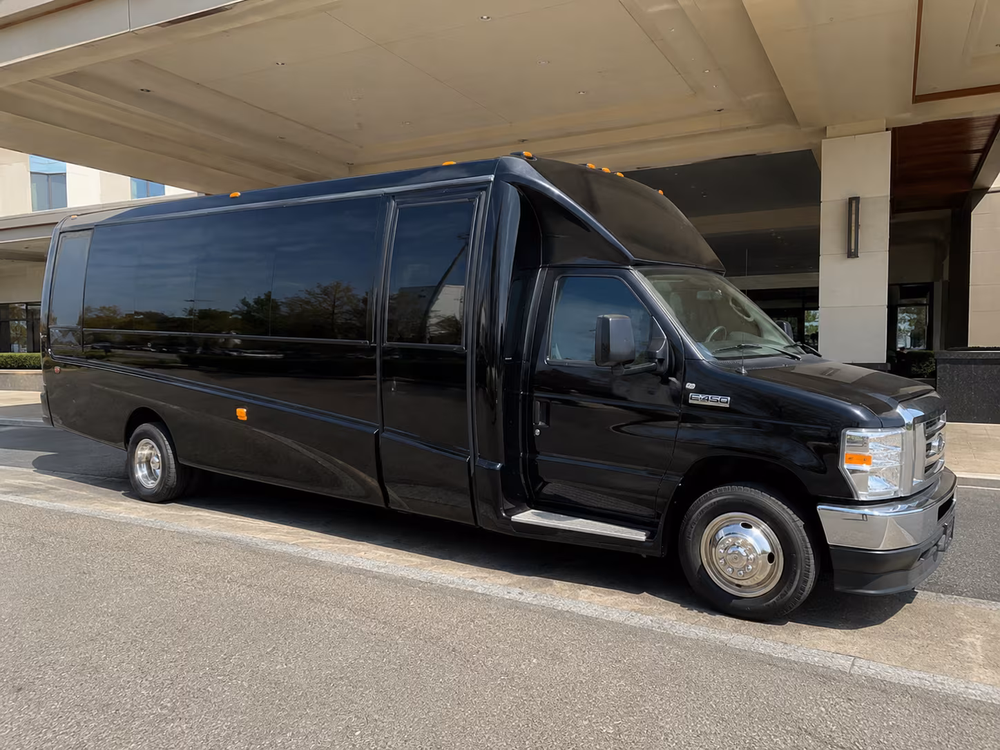 Aurora Prom & Homecoming Transportation party bus exterior