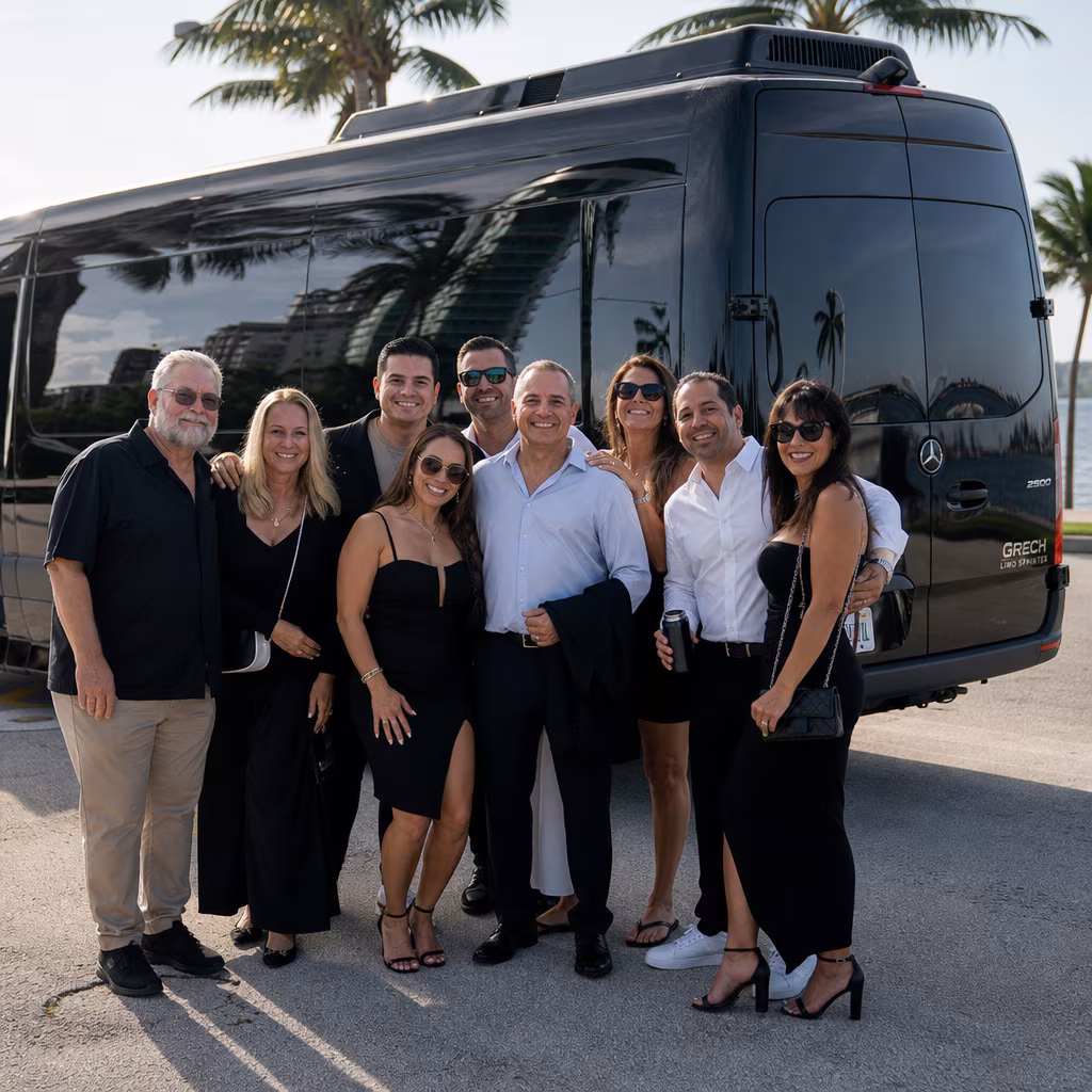 Birthday party bus