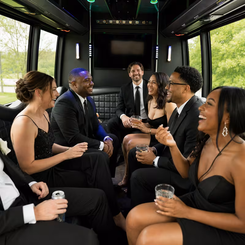 Aurora Prom & Homecoming Transportation fleet vehicle