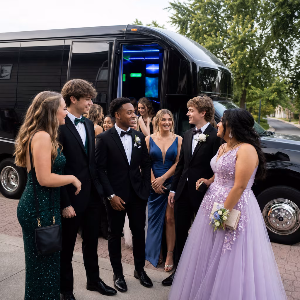 Aurora Prom Party Bus Rental