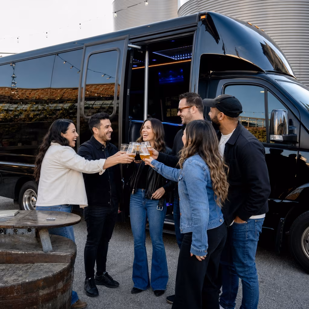 Aurora Winery Tour & Pub Crawl Transportation
