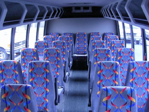 Aurora 15-35 Passenger Minibuses Interior