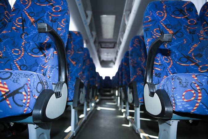 Pueblo 47-56 Passenger Charter Buses Interior